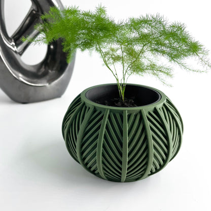 Succulent Planter, Geometric Pot, Nordic Herb Container, Minimalist Desk Organizer