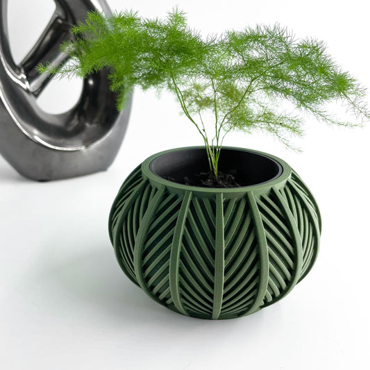 Succulent Planter, Geometric Pot, Nordic Herb Container, Minimalist Desk Organizer