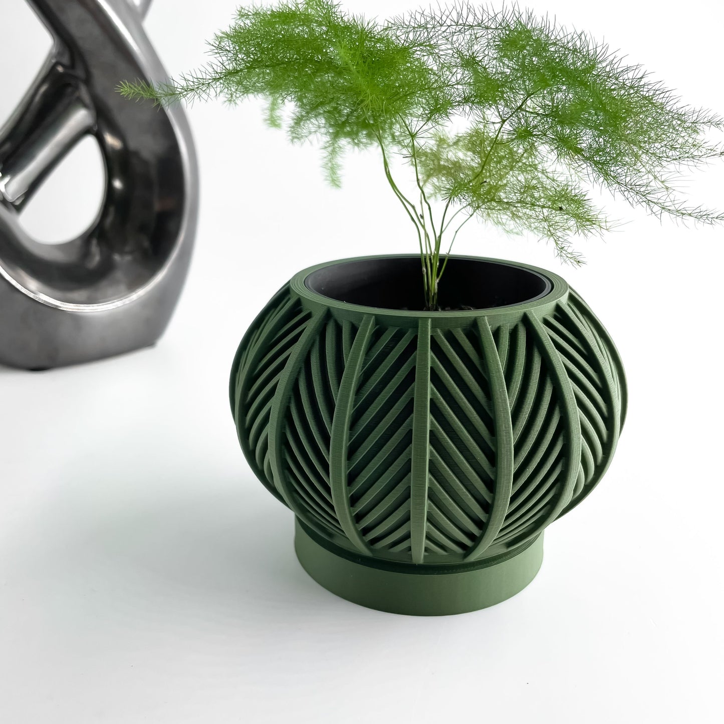 Succulent Planter, Geometric Pot, Nordic Herb Container, Minimalist Desk Organizer