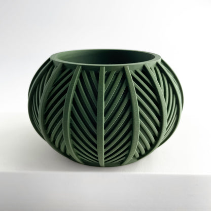 Succulent Planter, Geometric Pot, Nordic Herb Container, Minimalist Desk Organizer