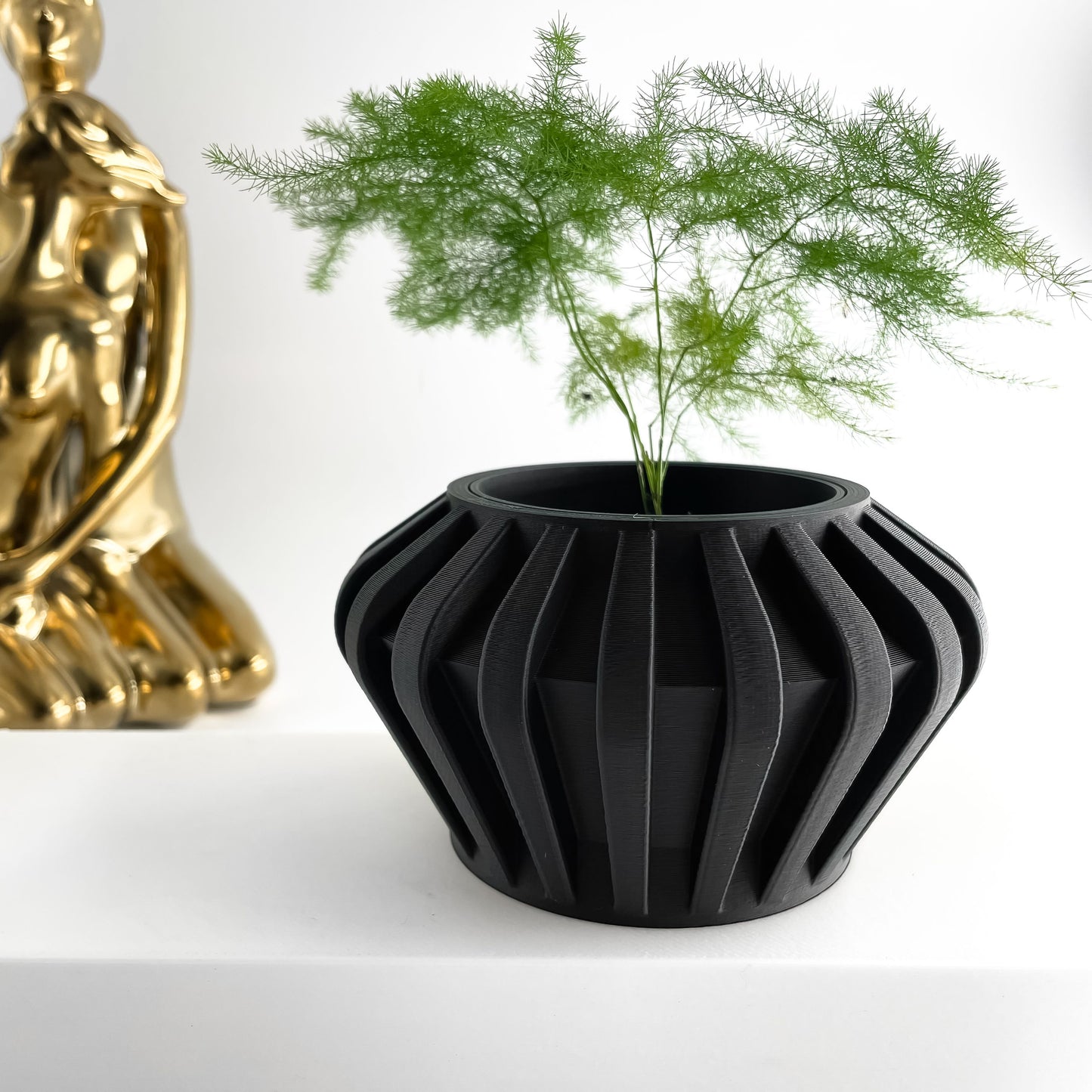 planter pot, indoor succulent vessel, desktop herb organizer, nordic contemporary