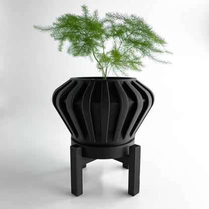 planter pot, indoor succulent vessel, desktop herb organizer, nordic contemporary