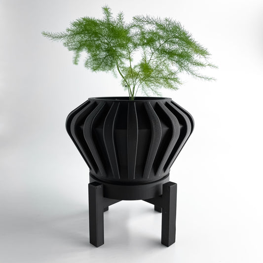 planter pot, indoor succulent vessel, desktop herb organizer, nordic contemporary