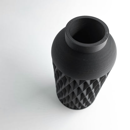 Contemporary Vase, Minimalist Sculptural Accent, Desk Flower Holder, Geometric Centerpiece