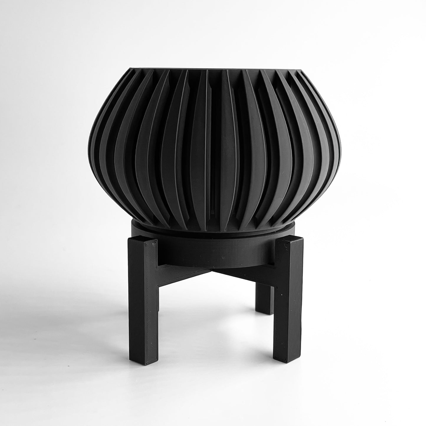 Planter Pot, Contemporary Minimalist Indoor Plant Holder, Succulent Desktop Organizer