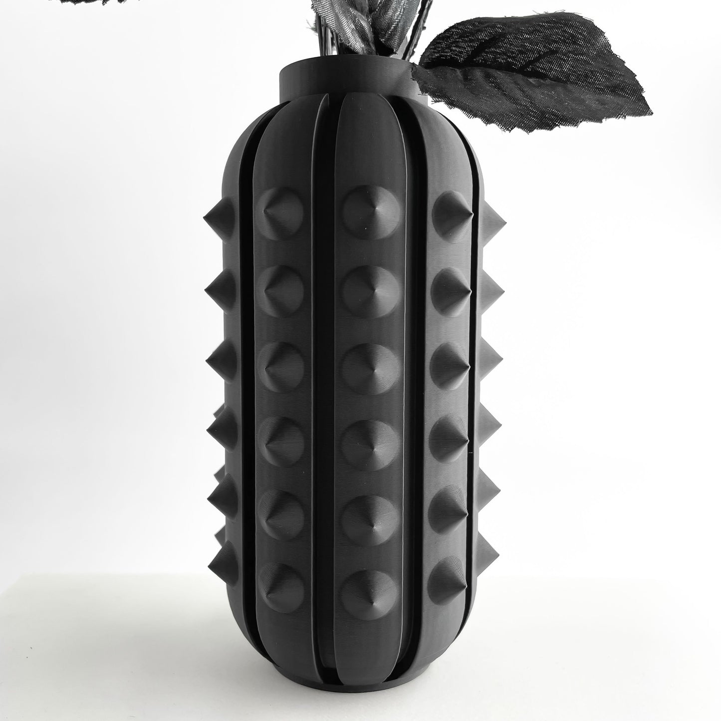 Spiky Vase, Abstract Tabletop Flower Holder, Organic Modern Decorative Sculpture