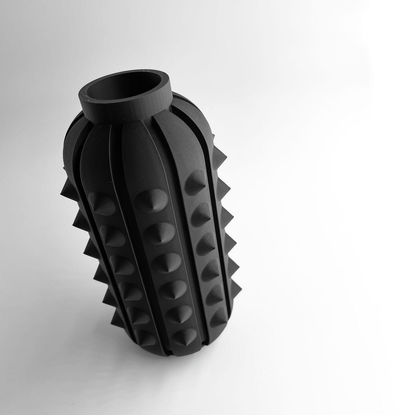 Spiky Vase, Abstract Tabletop Flower Holder, Organic Modern Decorative Sculpture