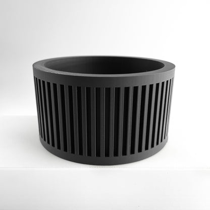 Planter Pot, Indoor Herb Holder, Succulent Vessel, Contemporary Minimalist Accent