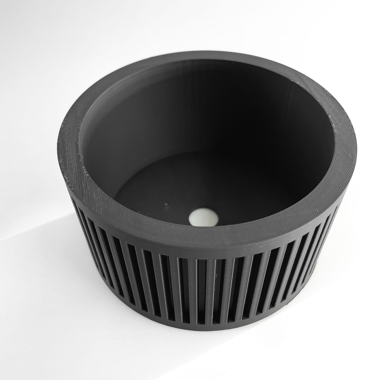 Planter Pot, Indoor Herb Holder, Succulent Vessel, Contemporary Minimalist Accent