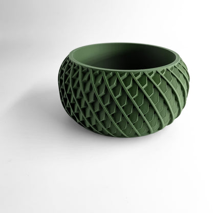 Unique Planter Pot, Cactus Holder, Moss Organizer, Eco Friendly Modern Office Decor, 3D Printed