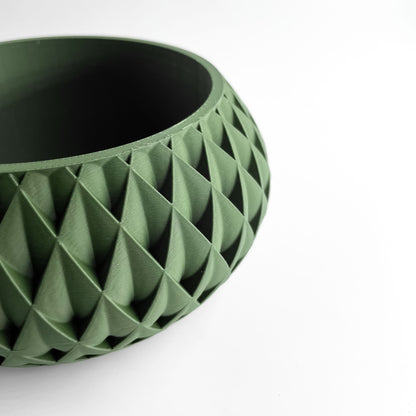 succulent planter, herb pot, contemporary plant holder, minimalist desktop organizer