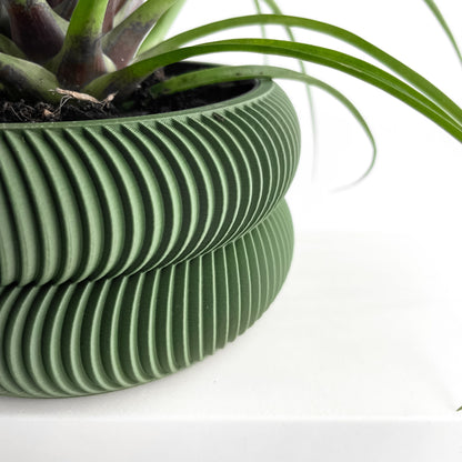 indoor planter, herb holder, modern workspace organizer, compact succulent container