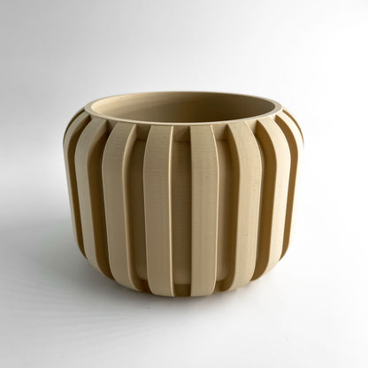 Planter Pot, Succulent Vessel, Indoor Plant Holder, Workspace Organizer Minimalist