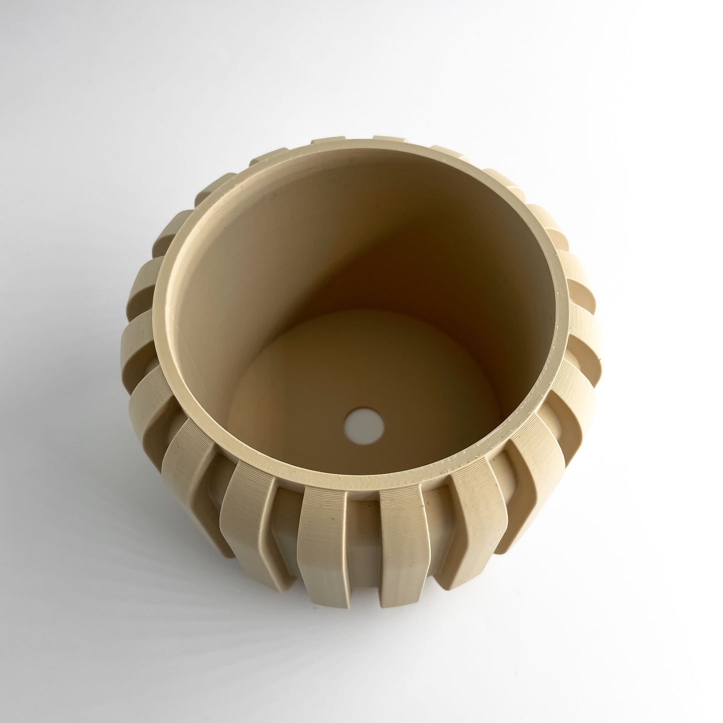 Planter Pot, Succulent Vessel, Indoor Plant Holder, Workspace Organizer Minimalist