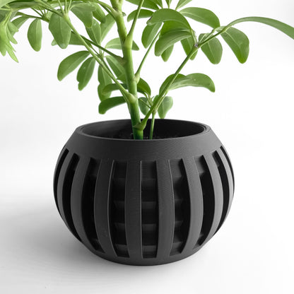 Geometric Planter, Indoor Succulent Pot, Desktop Herb Container, Modern Plant Accent