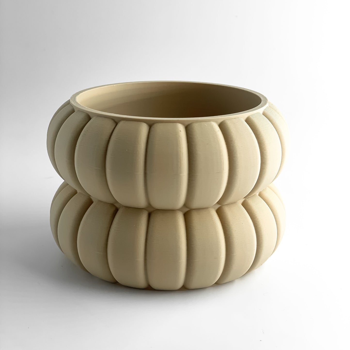 Planter Pot, Minimalist Olive Scandinavian Lifestyle Decor, Indoor Succulent Vessel