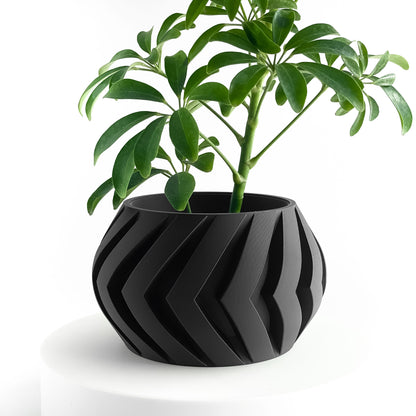 Modern Minimalist Planter, Indoor Herb Container, Succulent Holder, Decorative Pot, Home Office Desk Display