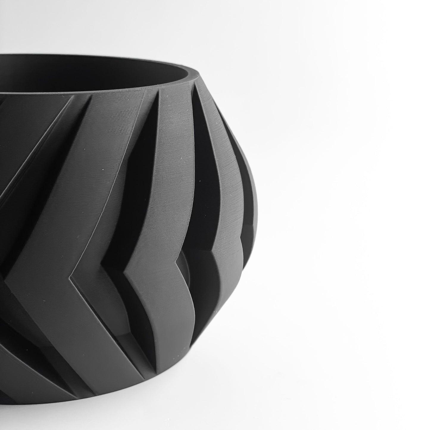 Modern Minimalist Planter, Indoor Herb Container, Succulent Holder, Decorative Pot, Home Office Desk Display