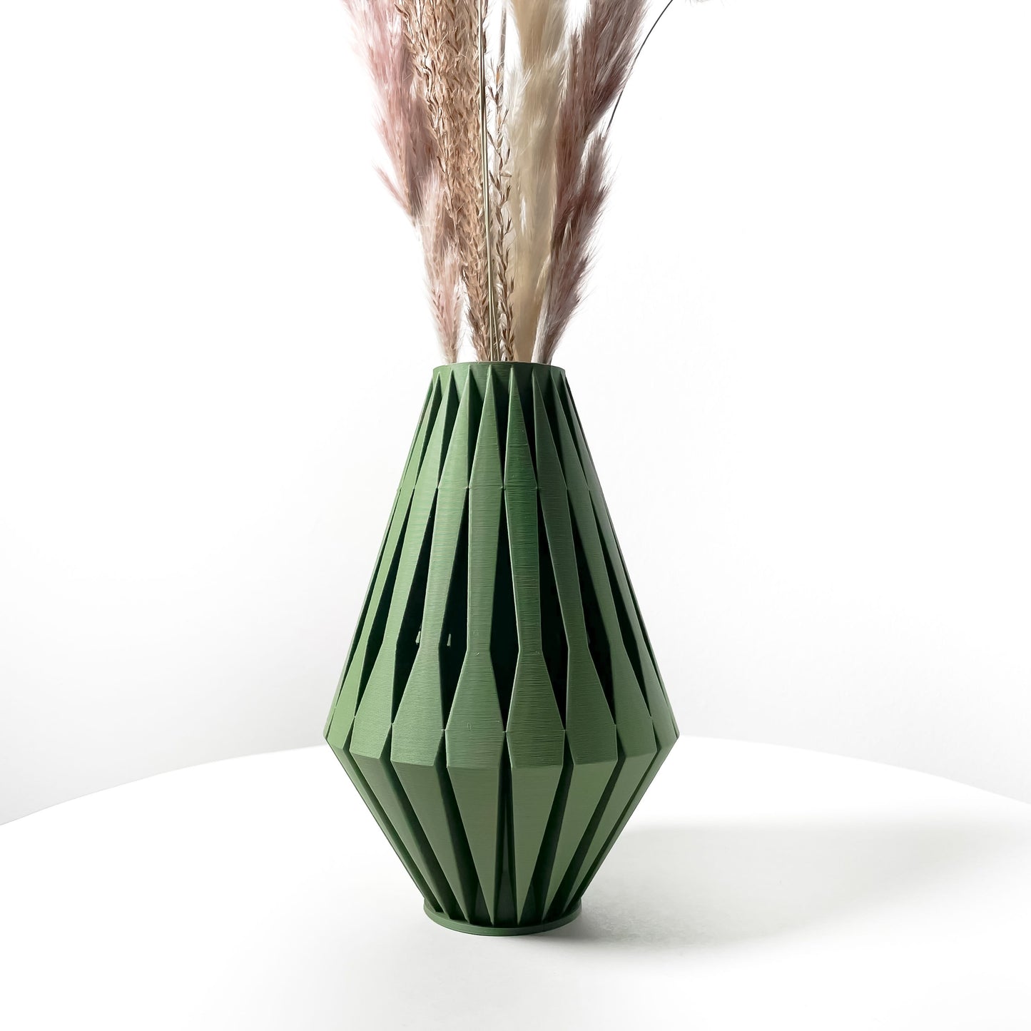 Flower Vase, Sculptural Tabletop Planter, Mantel Accent, Nordic Contemporary Minimalist
