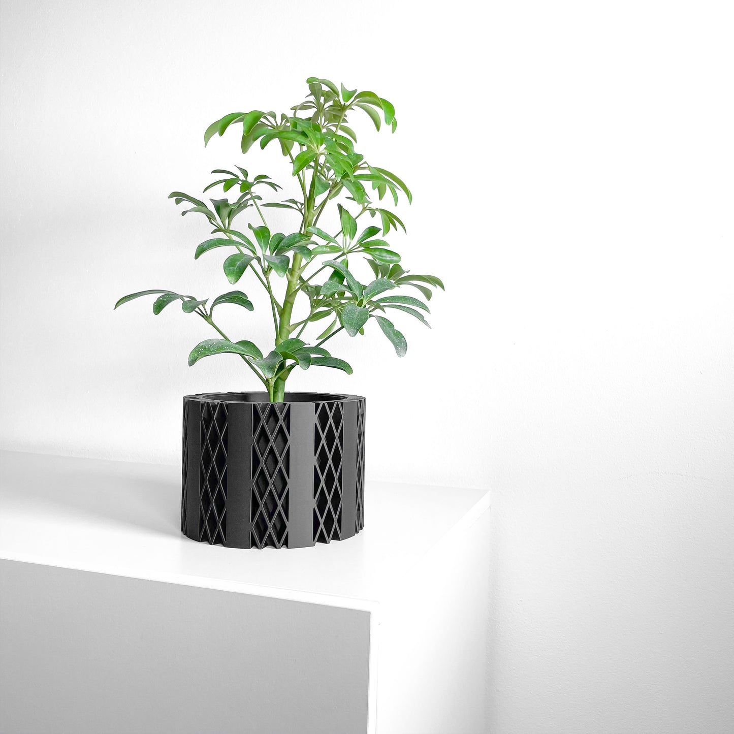 Planter Pot, Geometric Succulent Holder, Modern Desk Organizer, Scandinavian Decoration