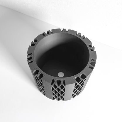 Planter Pot, Geometric Succulent Holder, Modern Desk Organizer, Scandinavian Decoration