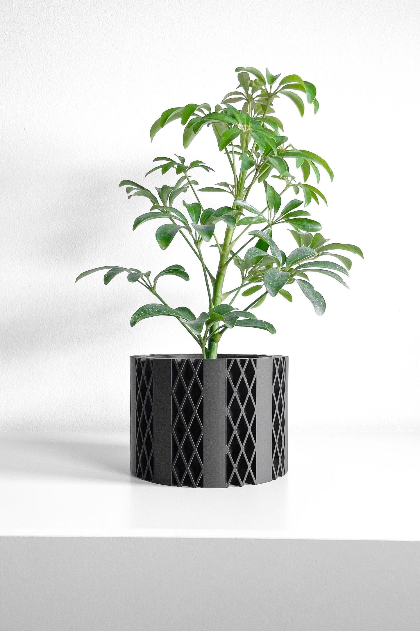 Planter Pot, Geometric Succulent Holder, Modern Desk Organizer, Scandinavian Decoration