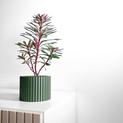 Succulent Planter, Sculptural Indoor Vessel, Geometric Desk Organizer, Herb Holder