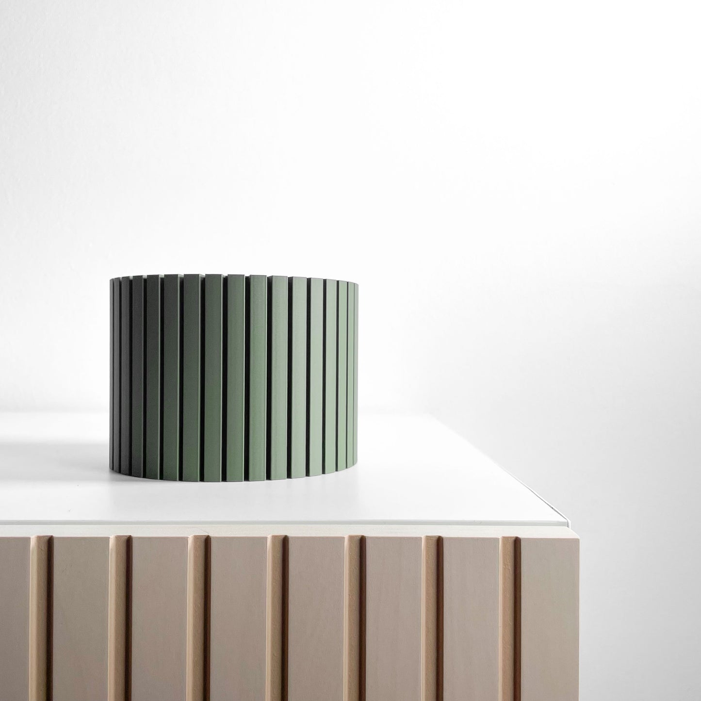 Succulent Planter, Sculptural Indoor Vessel, Geometric Desk Organizer, Herb Holder