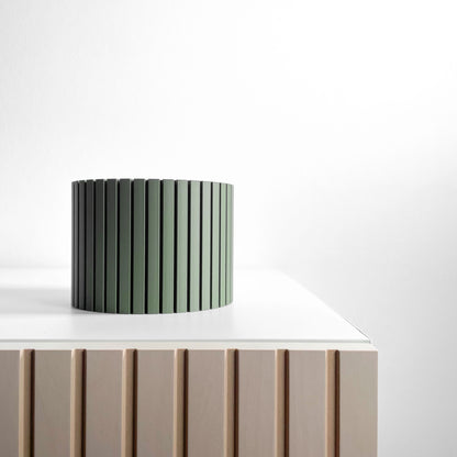 Succulent Planter, Sculptural Indoor Vessel, Geometric Desk Organizer, Herb Holder