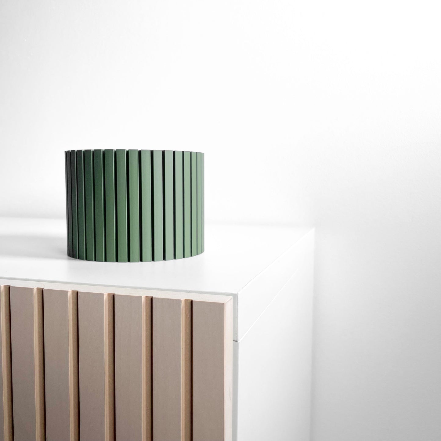 Succulent Planter, Sculptural Indoor Vessel, Geometric Desk Organizer, Herb Holder