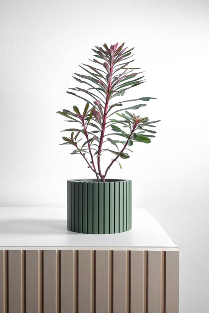 Succulent Planter, Sculptural Indoor Vessel, Geometric Desk Organizer, Herb Holder