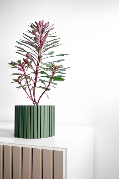 Succulent Planter, Sculptural Indoor Vessel, Geometric Desk Organizer, Herb Holder