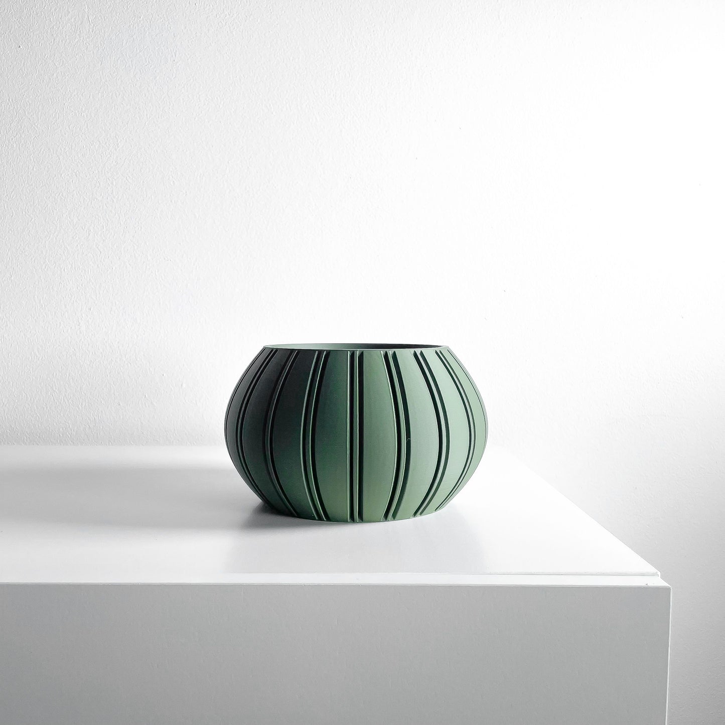 Japandi Style, Geometric Planter Pot, Stylish Succulent Holder, Indoor Herb Container, Desk Organizer, Minimalist