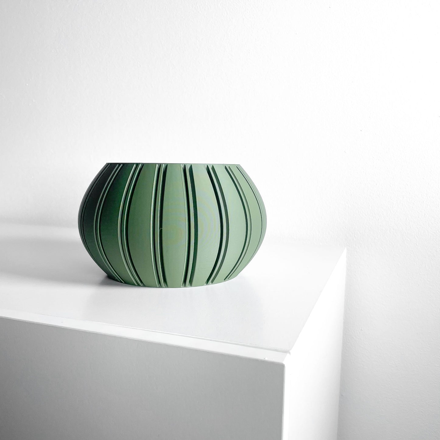 Japandi Style, Geometric Planter Pot, Stylish Succulent Holder, Indoor Herb Container, Desk Organizer, Minimalist