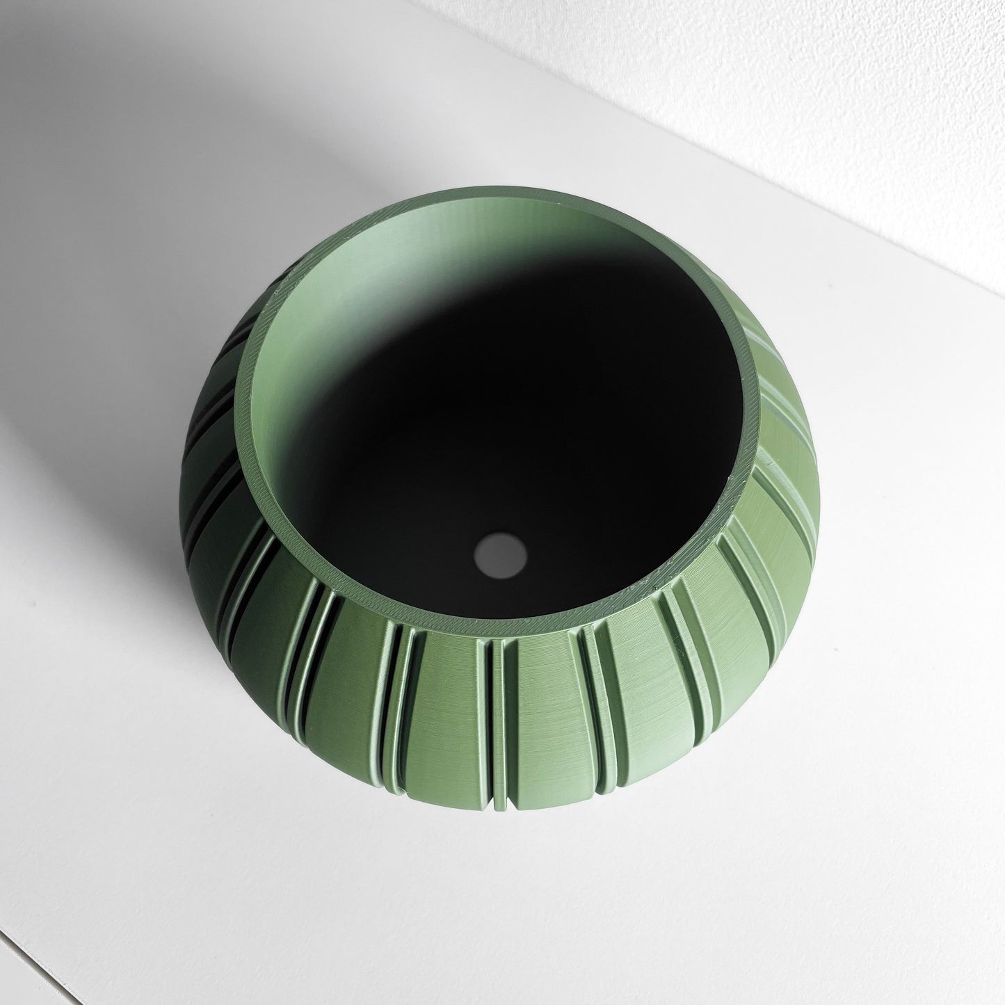 Japandi Style, Geometric Planter Pot, Stylish Succulent Holder, Indoor Herb Container, Desk Organizer, Minimalist