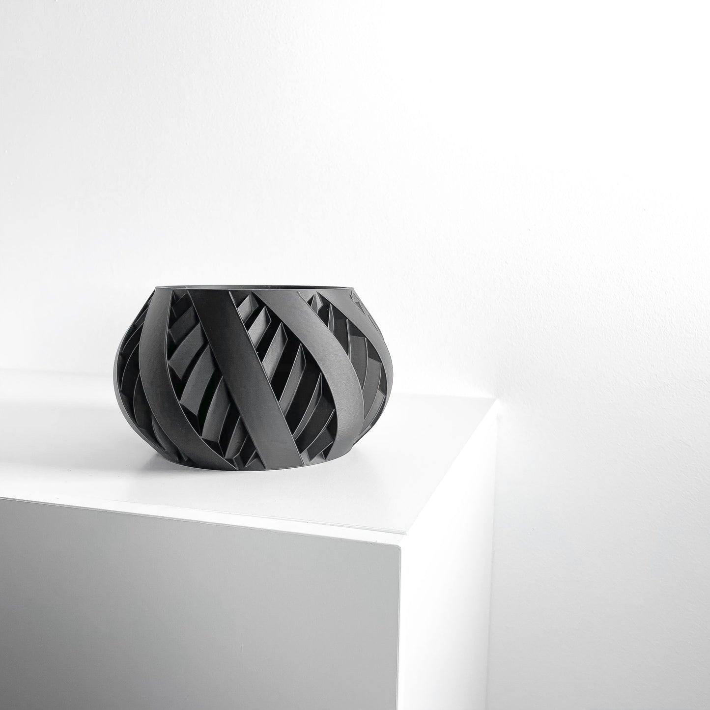 Planter Pot, Sculptural Succulent Holder, Desk Organizer, Nordic Accent, Modern Mood