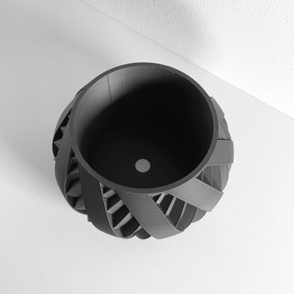 Planter Pot, Sculptural Succulent Holder, Desk Organizer, Nordic Accent, Modern Mood