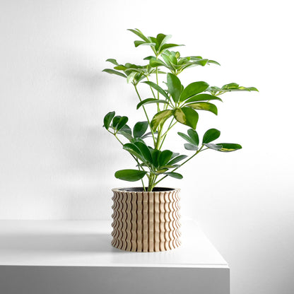 Planter Pot, Sculptural Indoor Planter, Succulent Container, Simple Workspace Living Minimalist Desk Flower Organizer