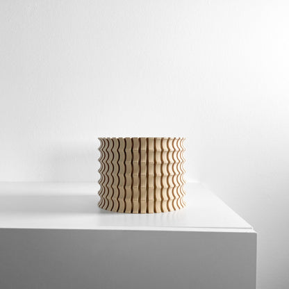 Planter Pot, Sculptural Indoor Planter, Succulent Container, Simple Workspace Living Minimalist Desk Flower Organizer