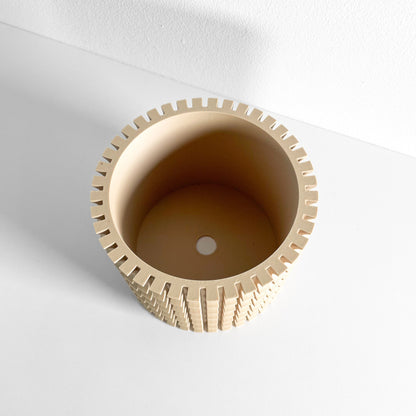 Planter Pot, Sculptural Indoor Planter, Succulent Container, Simple Workspace Living Minimalist Desk Flower Organizer