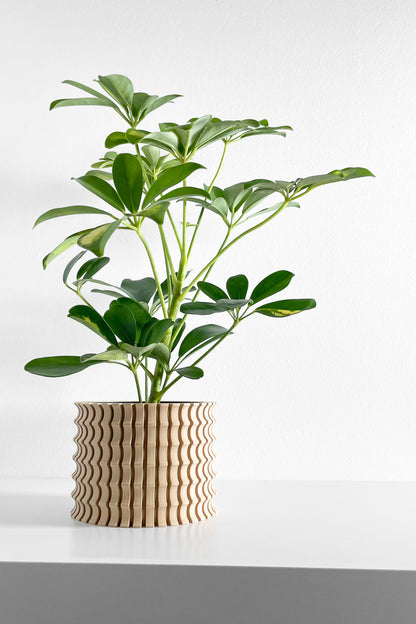 Planter Pot, Sculptural Indoor Planter, Succulent Container, Simple Workspace Living Minimalist Desk Flower Organizer