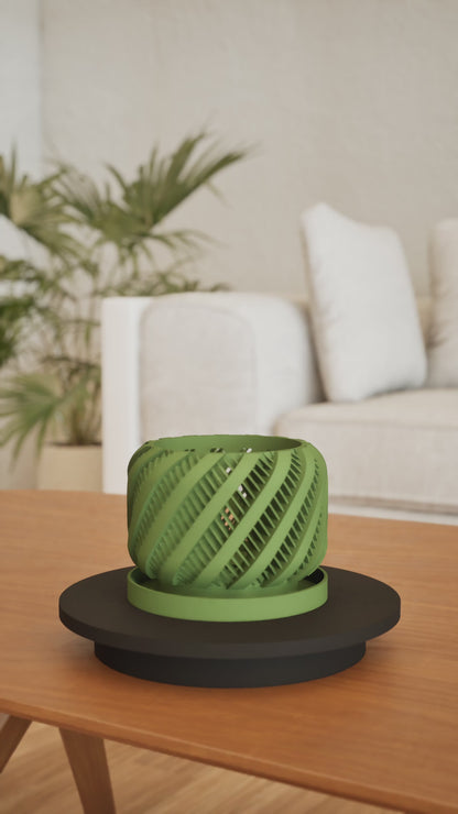 Orchid Planter, Root View Display, Airflow Organizer, Windowsill Decorative Bowl