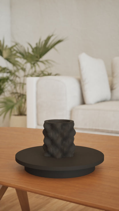 pen holder, minimalist organizer, modern desktop stand, workspace study companion