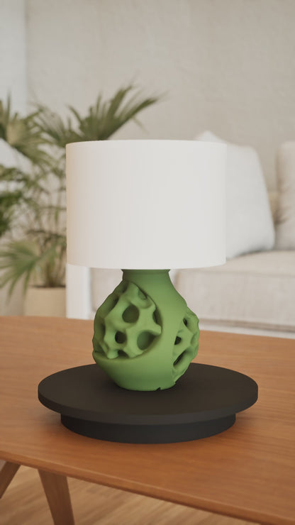 Modern Table Lamp, Atmospheric Nightstand Light, Minimalist Japandi Bedside Accent