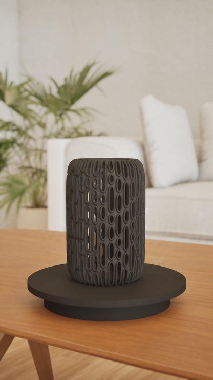 Modern Vase, Sculptural Minimalist Decor, Flower Holder, Desk Centerpiece, Mantel, Holiday Party Showcase