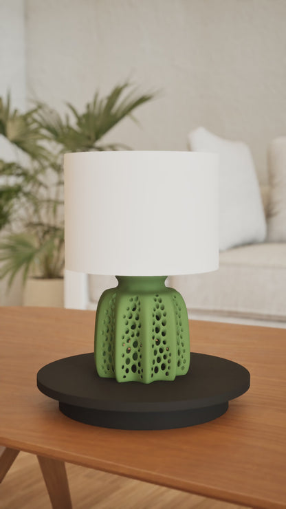 Table Lamp, Contemporary Minimalist Bedside Lighting, Sculptural Desk Accent, Mushroom