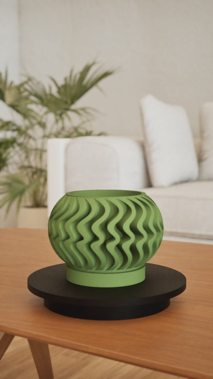 Succulent Planter, Indoor Herb Holder, Modern Minimalist Desk Pot ApartmentFriendly