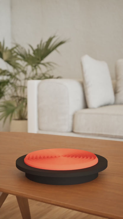 Elegant Tray Storage, Lidded Catchall, Bathroom Organizer, Bedside Desktop Caddy, Minimalist Ribbed Container