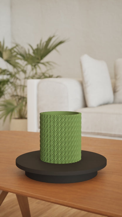 Indoor Planter, Geometric Succulent Pot, Herb Holder, Organizer, Contemporary Decor