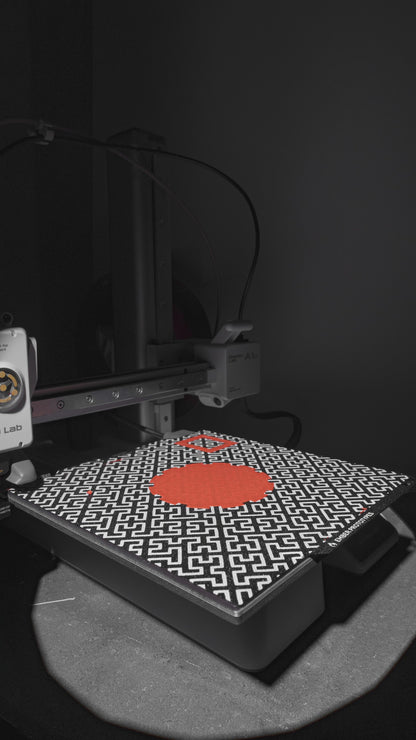 Vase, Fractal Geometry Sculptural Tabletop Accent, Japandi Mantel Contemporary Vessel